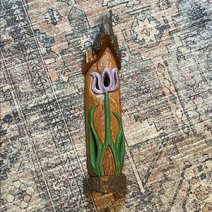 Handcrafted Wooden Tulip Home